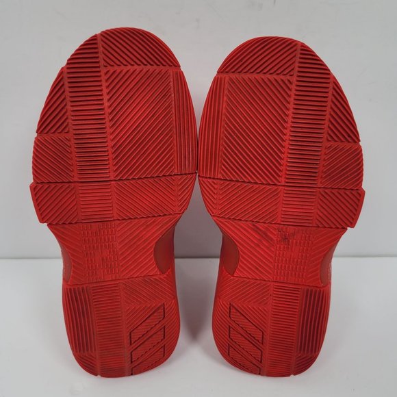 Adidas Dame 3 Damian Lillard 2016 Basketball Youth Red Shoes BW0481 US Size 4.5 - Picture 7 of 8